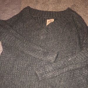 Oversized Grey knit sweater